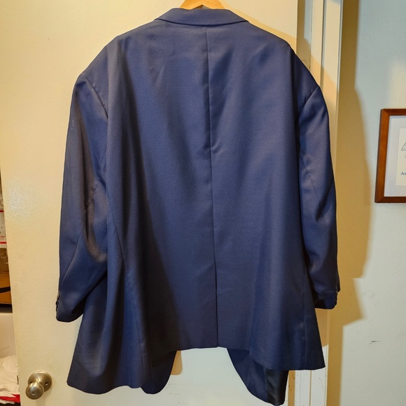 King Size KS Signature “Easy Movement” Two-Button Jacket Blue, size 72R US - Picture 2 of 7